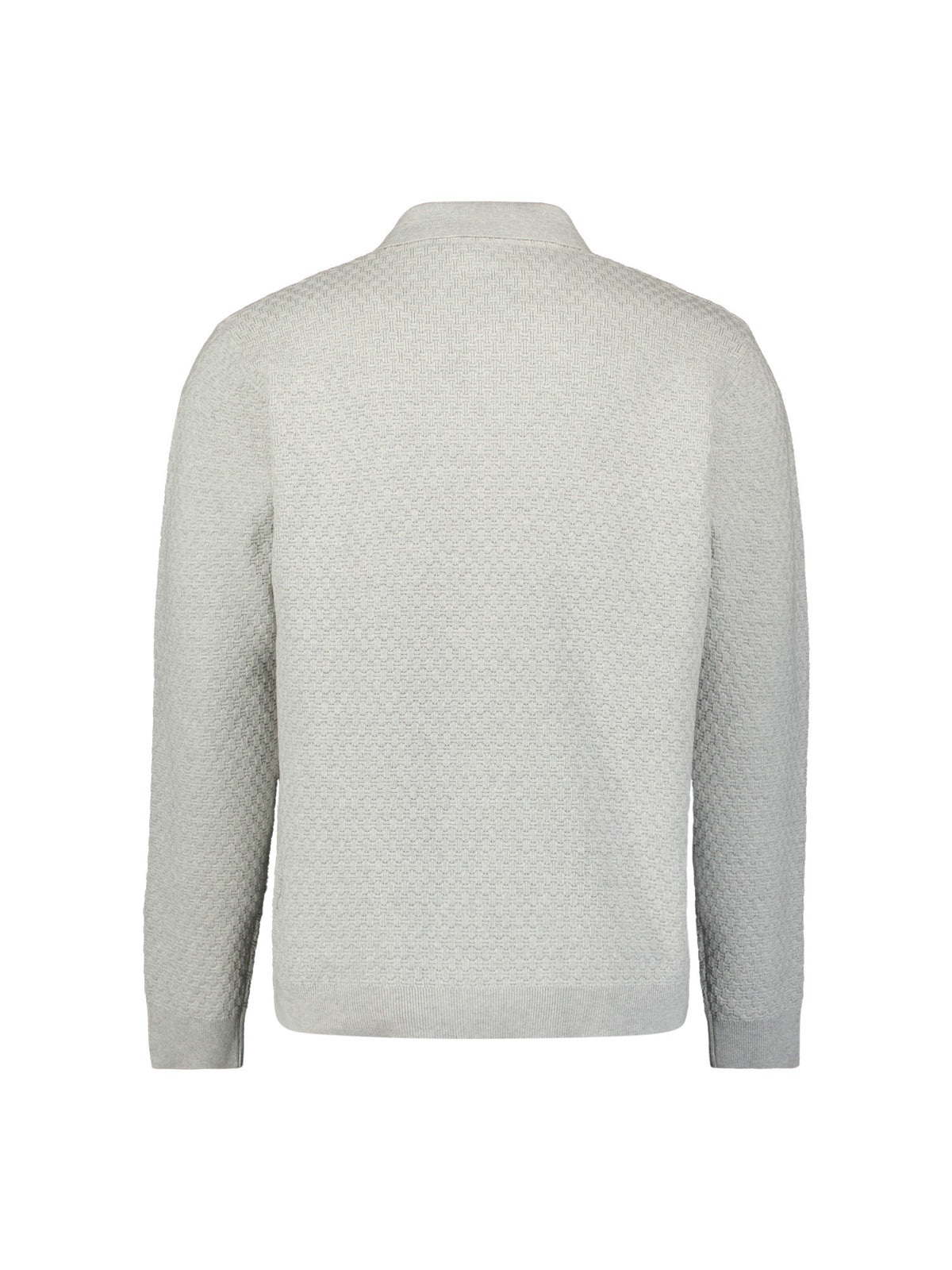 Jacquard-polotrui | Light Grey Melange