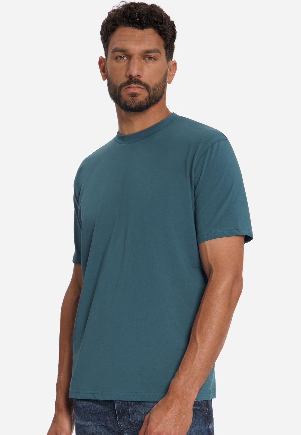 Stretch T-Shirt | Shadow Blue