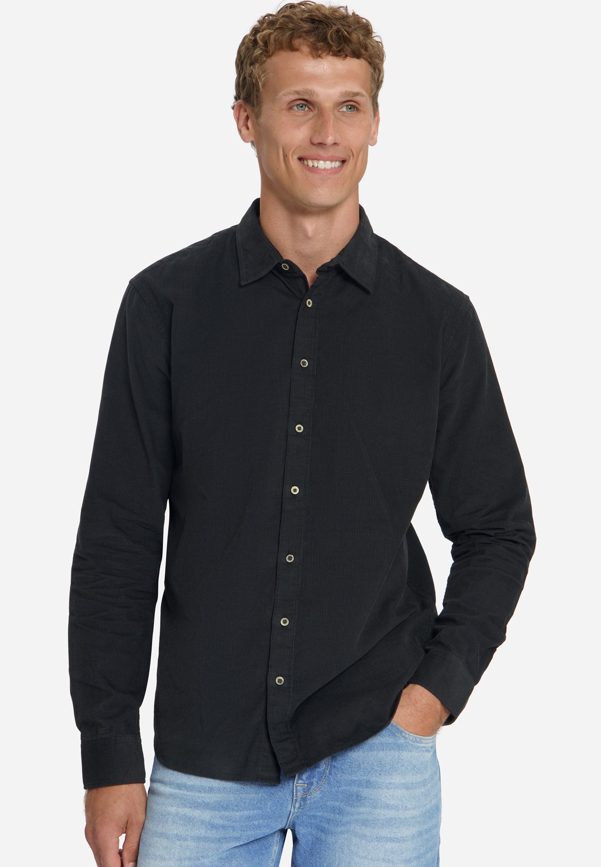 Corduroy Overhemd | Motorblack