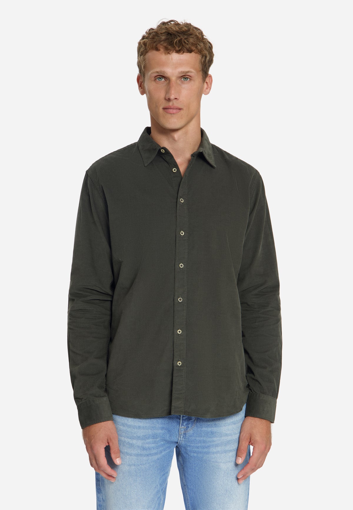 Chemise en Velours Côtelé | Army