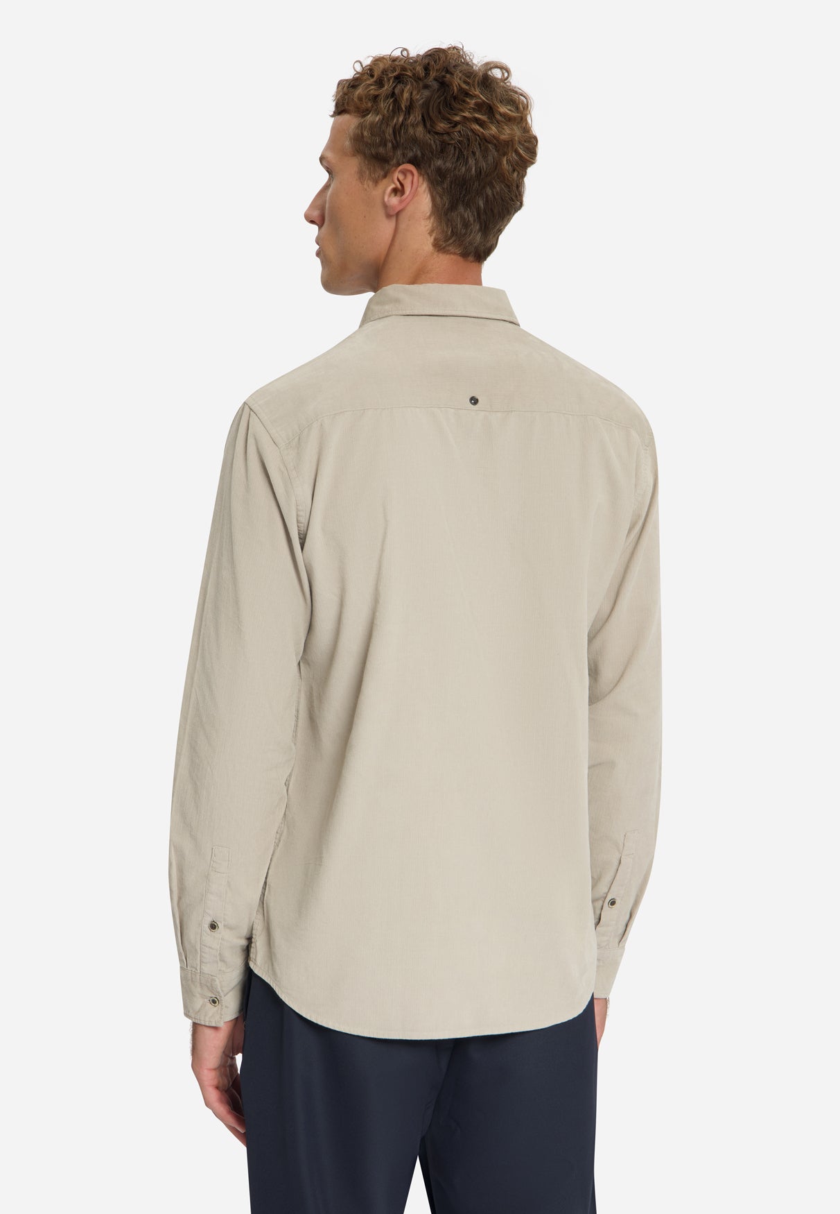 Corduroy Shirt | Cement