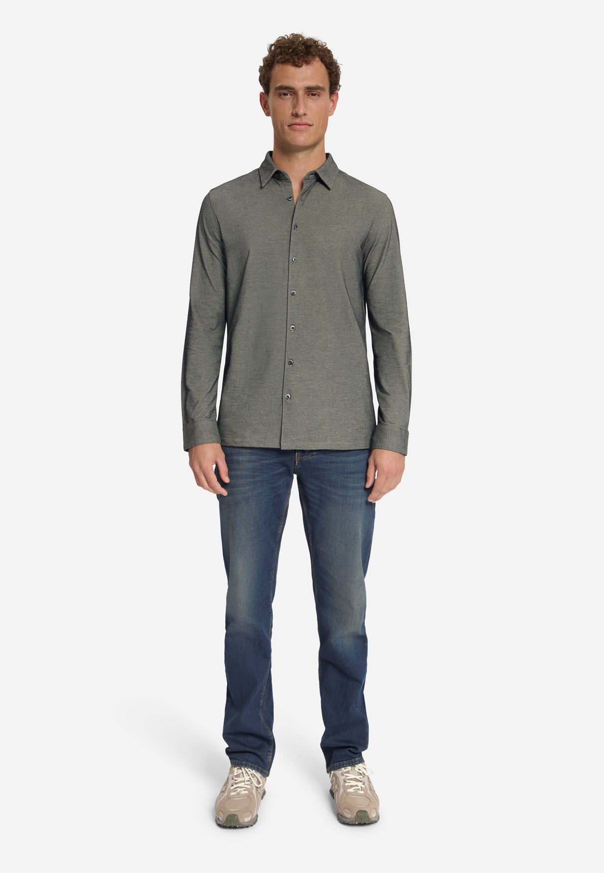 Chemise en Twill | Cement