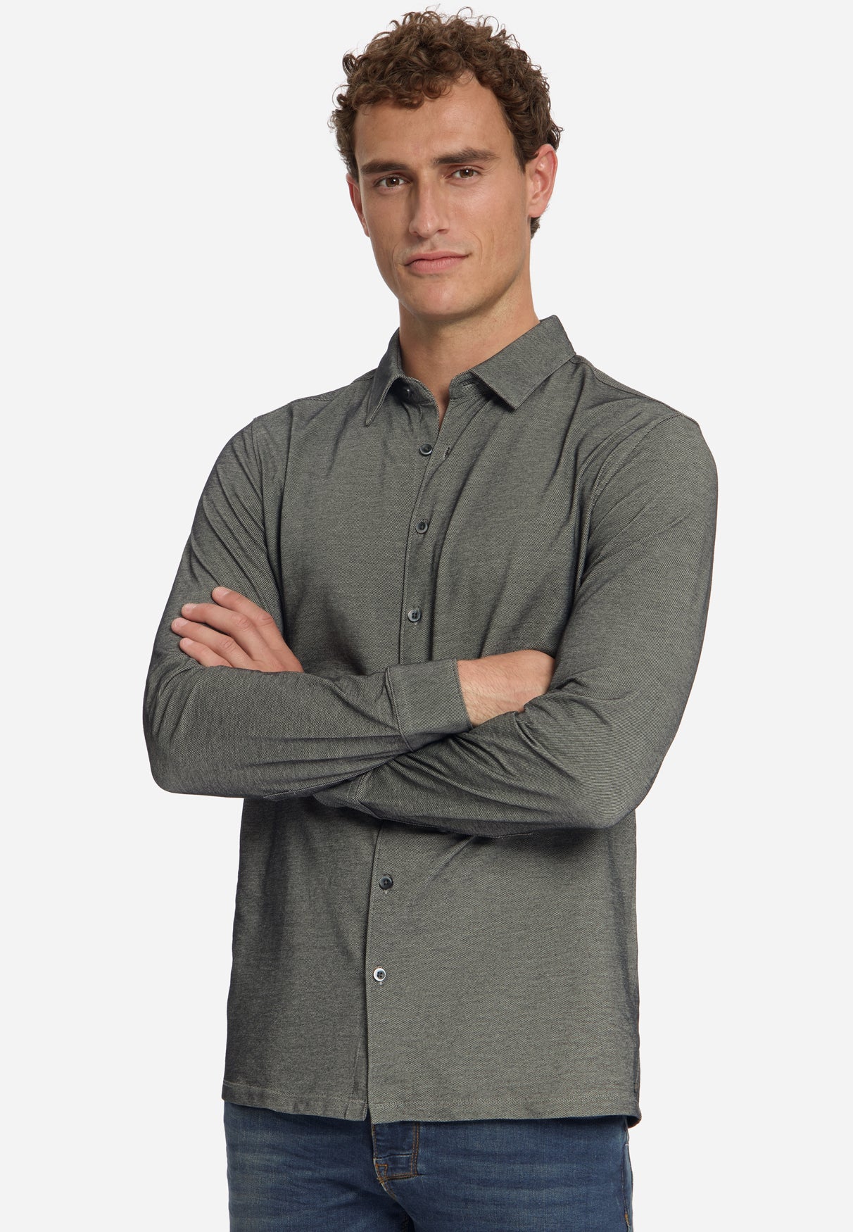 Chemise en Twill | Cement