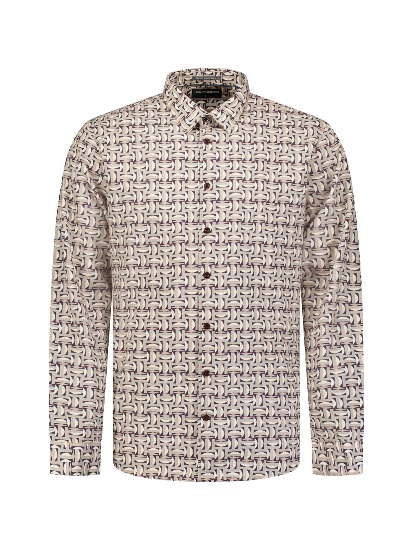 Chemise À Imprimé Allover | Stone