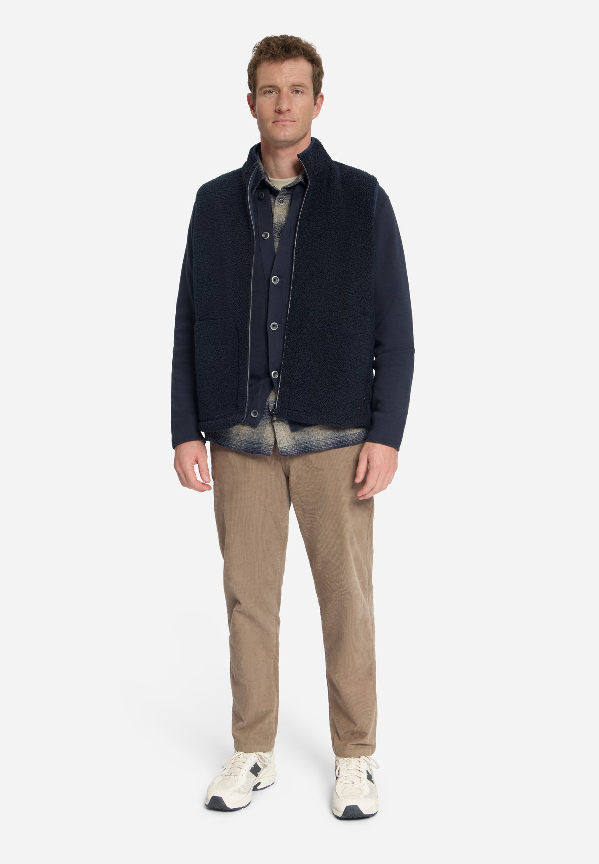 Overhemd van geverfd flanel met ruitmotief | Dark Night