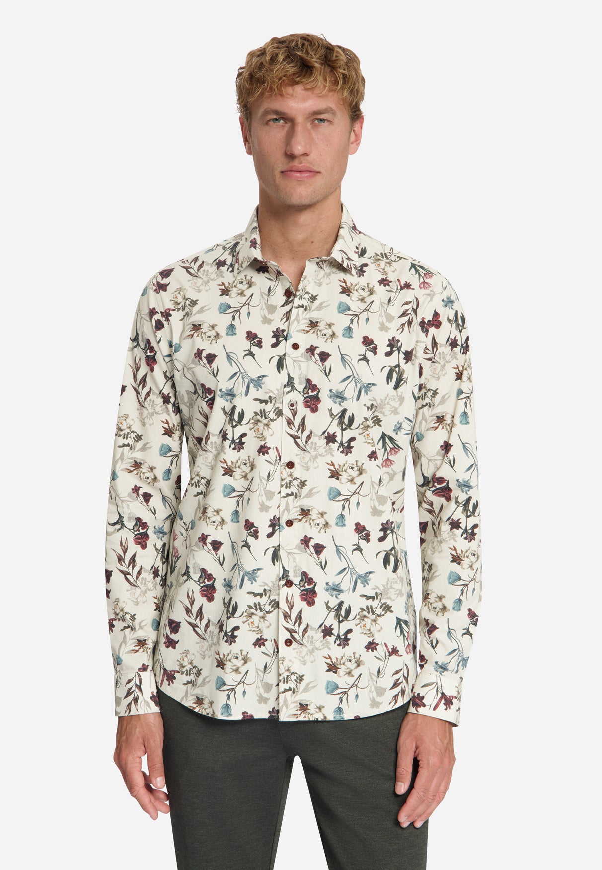 Chemise Stretch Imprimée | Stone