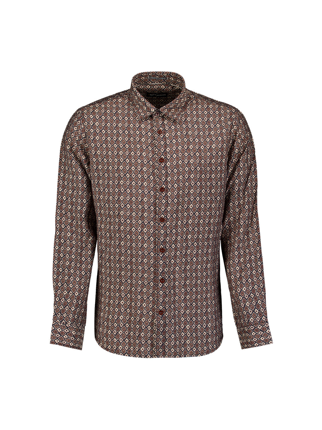 Chemise à imprimé intégral | Light Brown