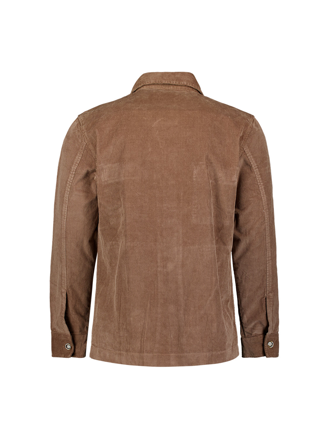 Overshirt van zware corduroy | Lichtbruin