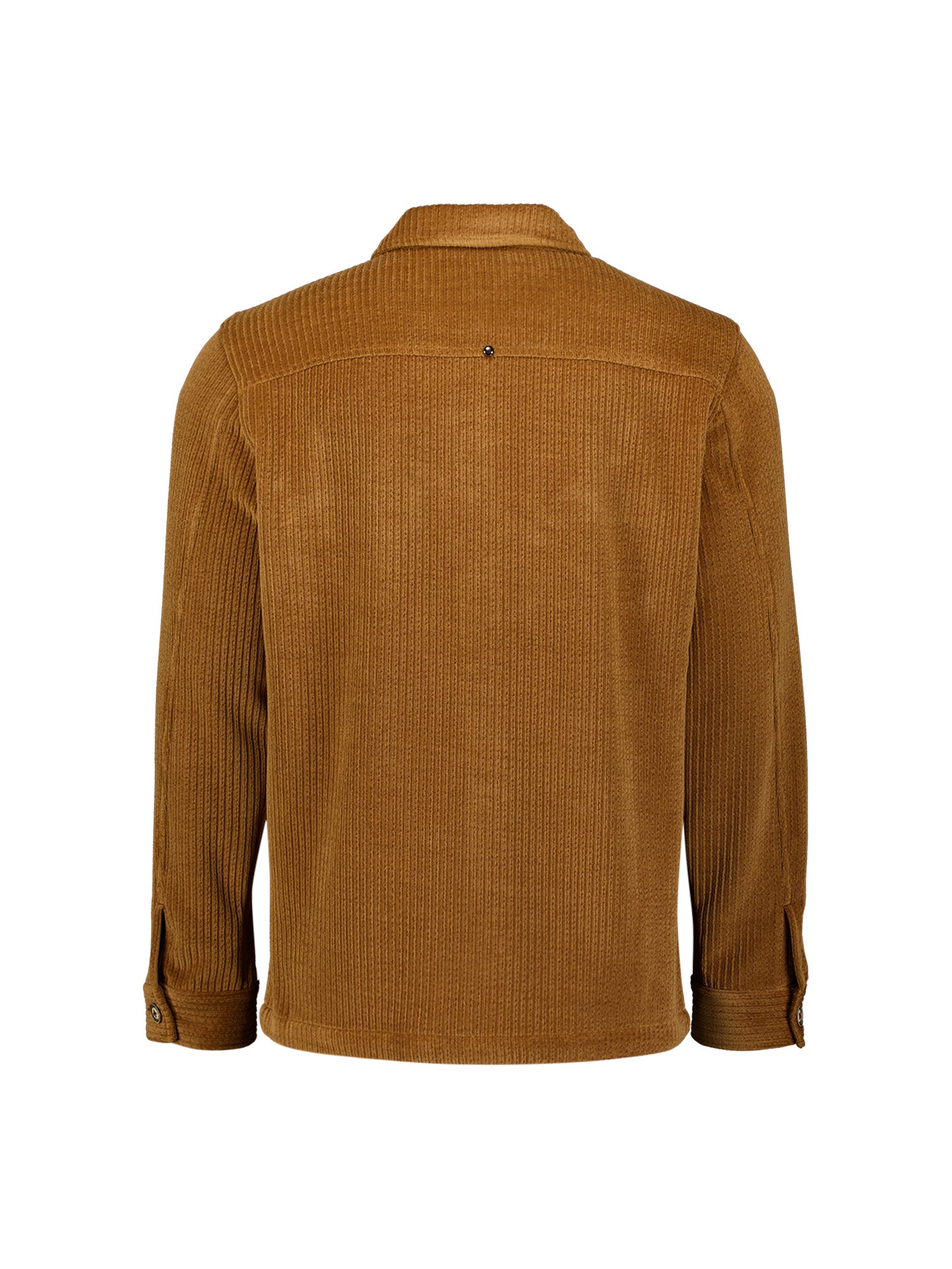 Surchemise en Velours Côtelé Stretch | Caramel