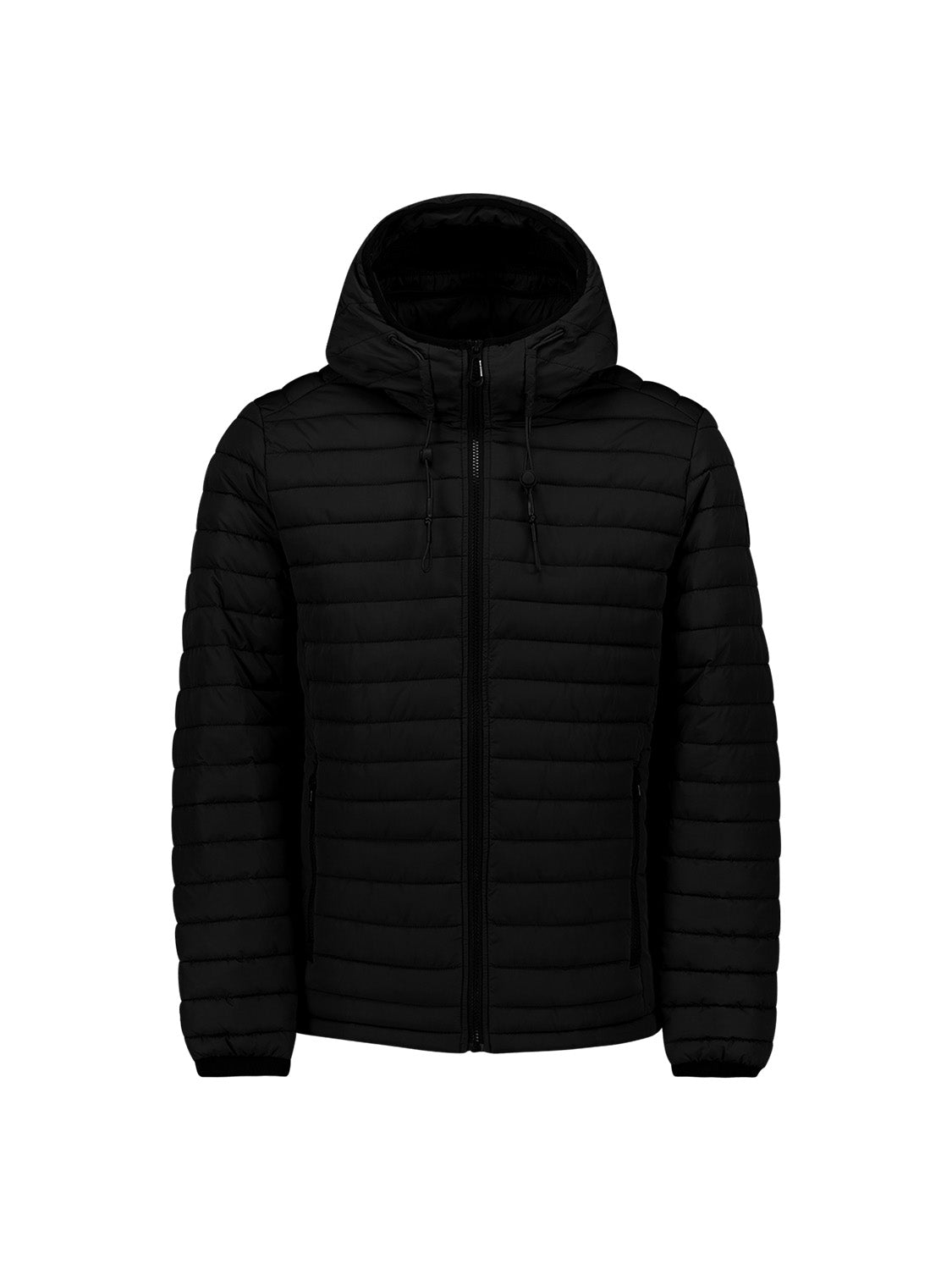 Veste Matelassée À Capuche | Black