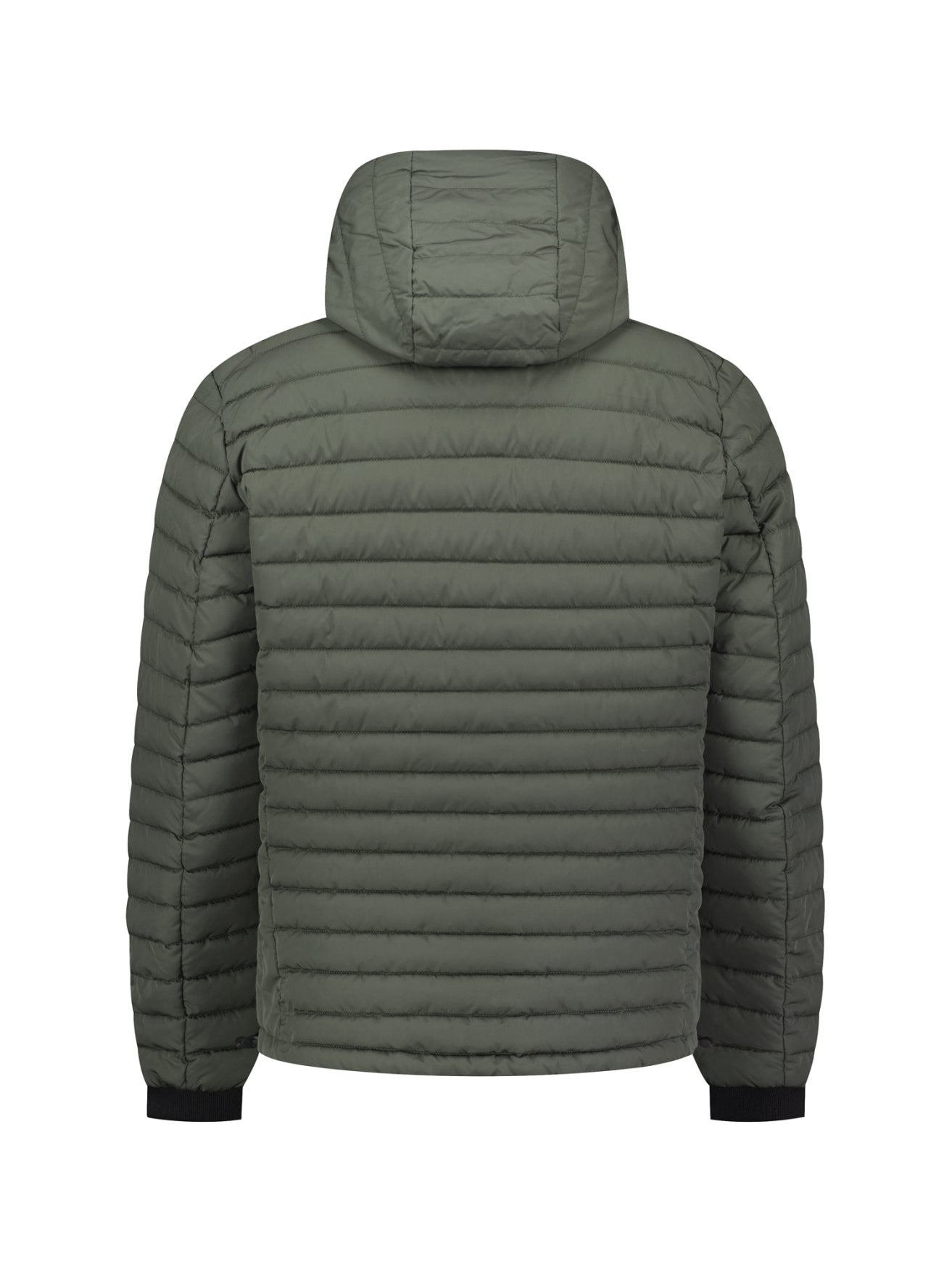 Gewatteerde Jas Met Capuchon | Army