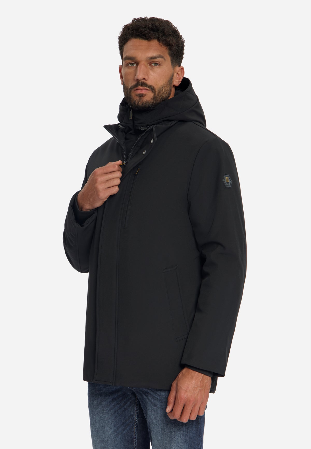 Softshell Parka | Black