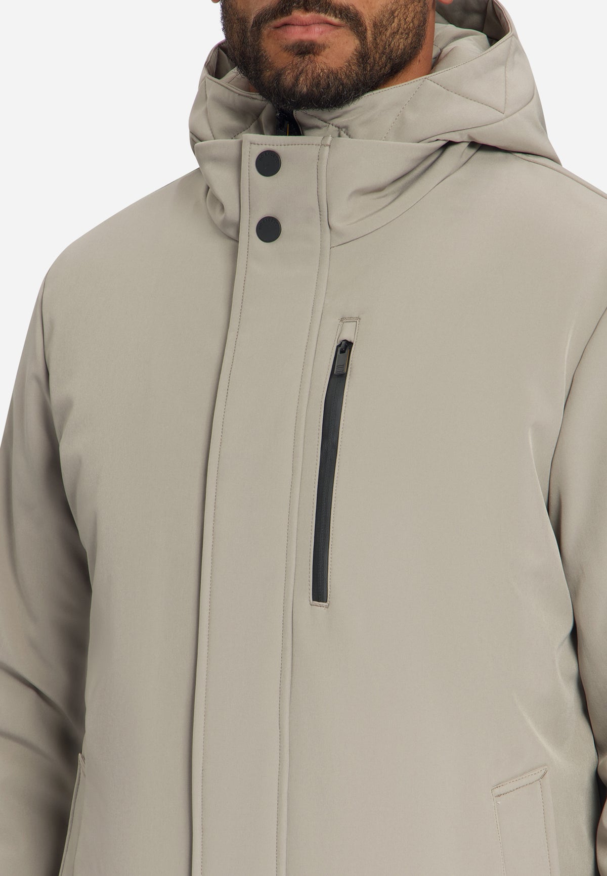 Softshell Parka | Taupe