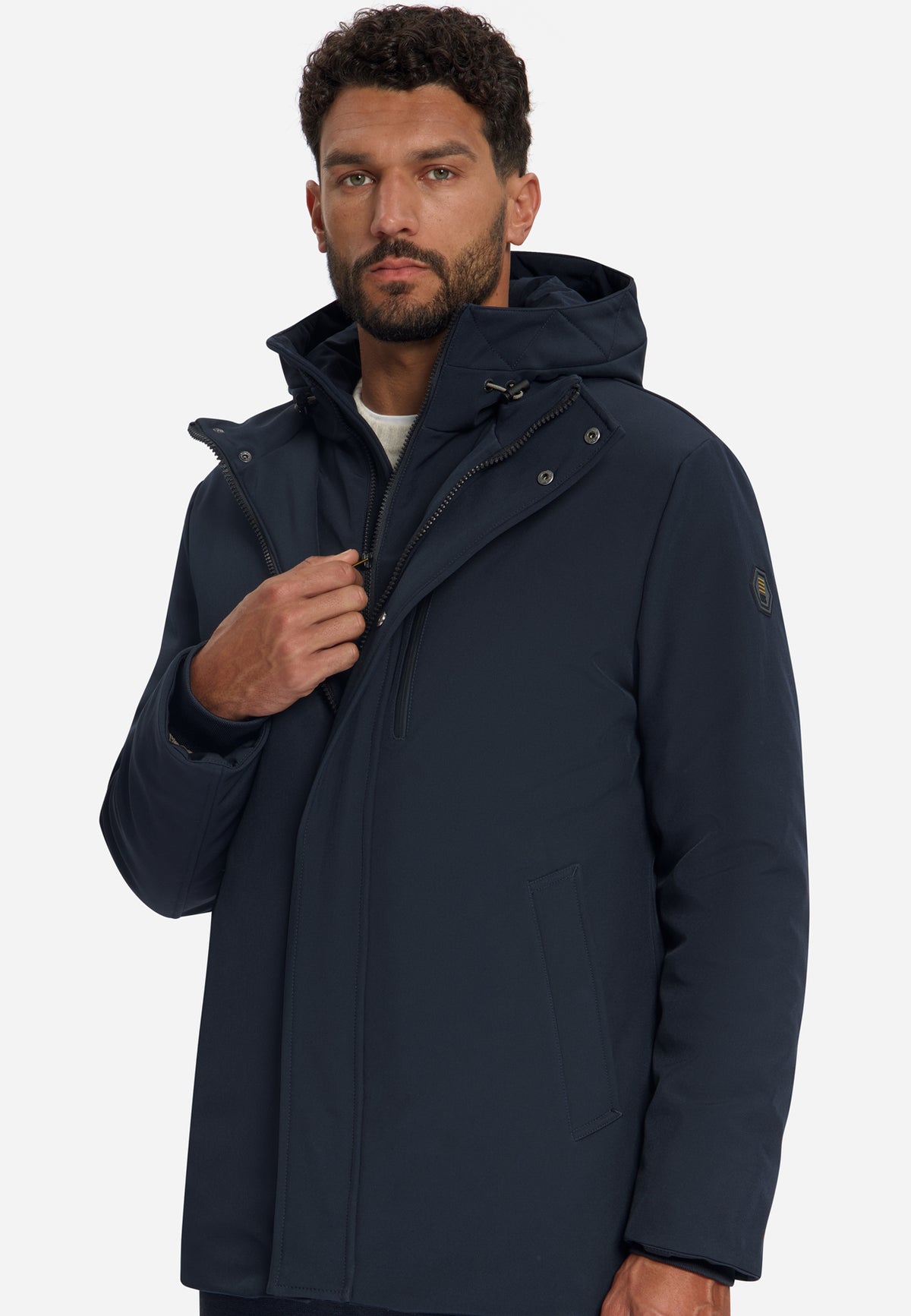 Softshell Parka | Dark Night