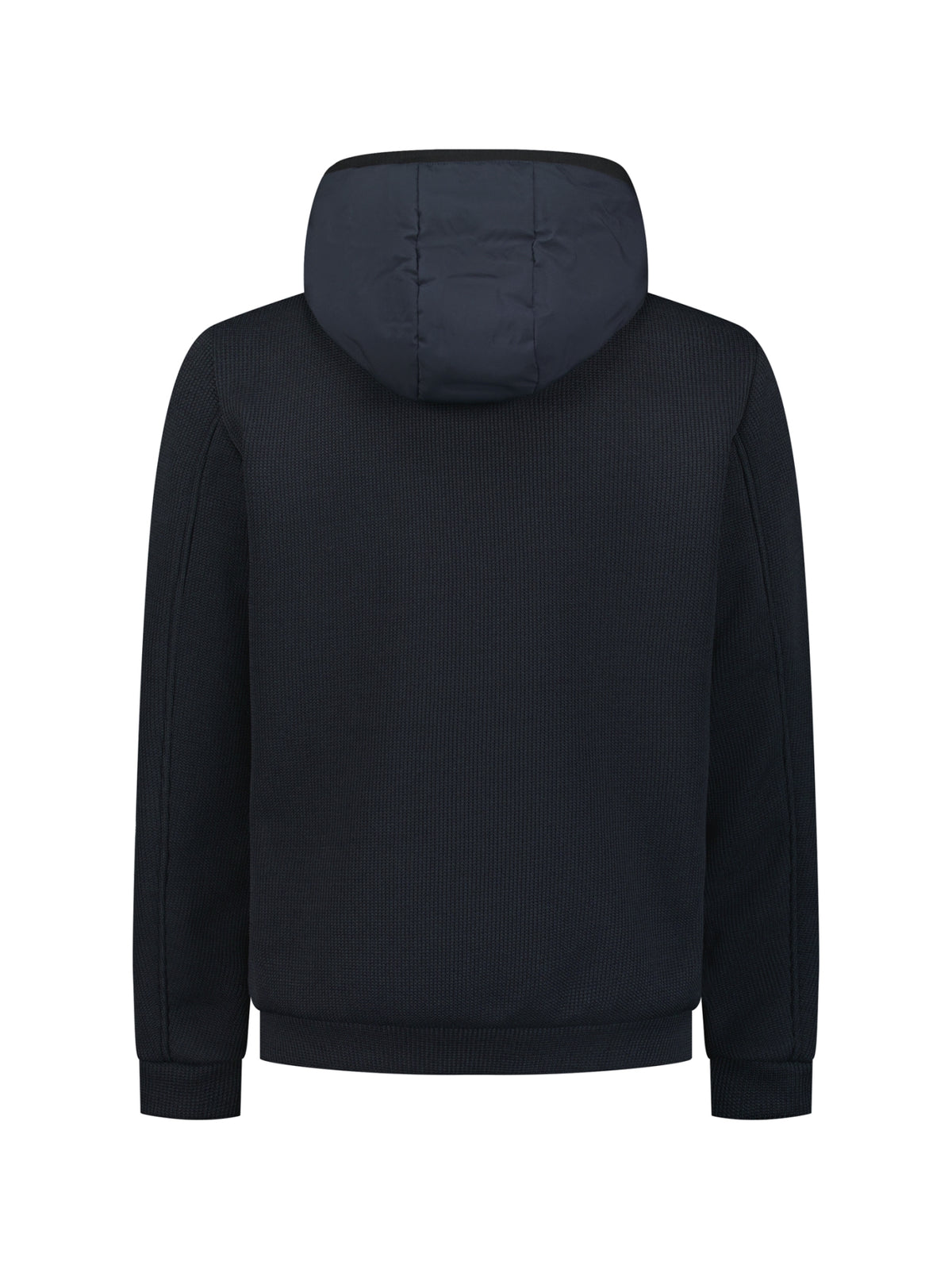 Veste en maille matelassée à capuche | Dark Night