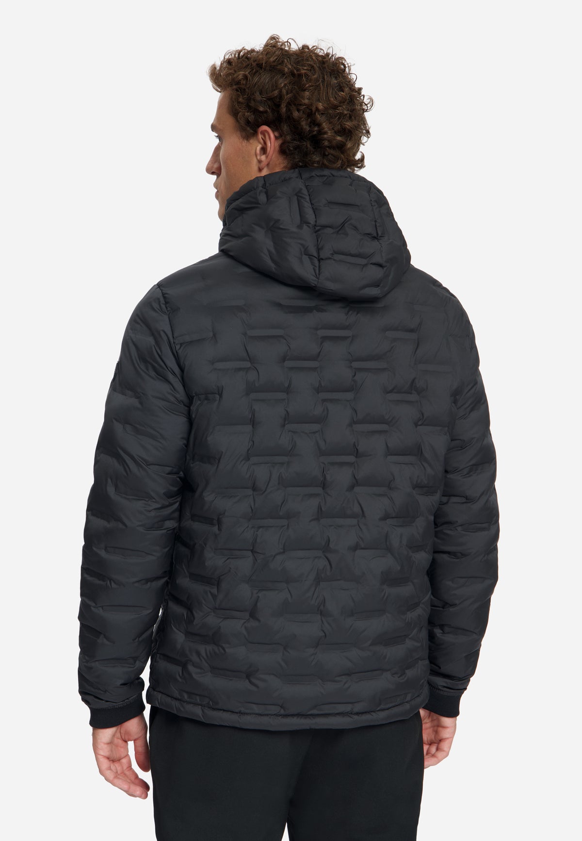 Lichte Jas met Capuchon | Black