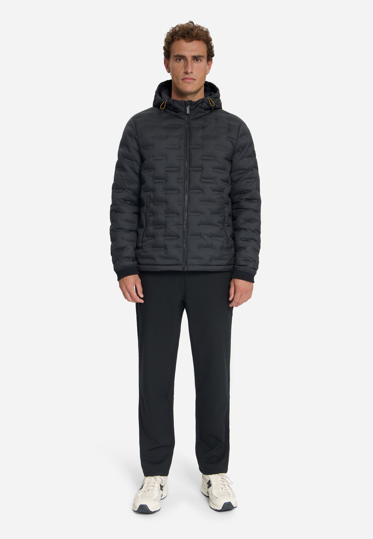 Lichte Jas met Capuchon | Black
