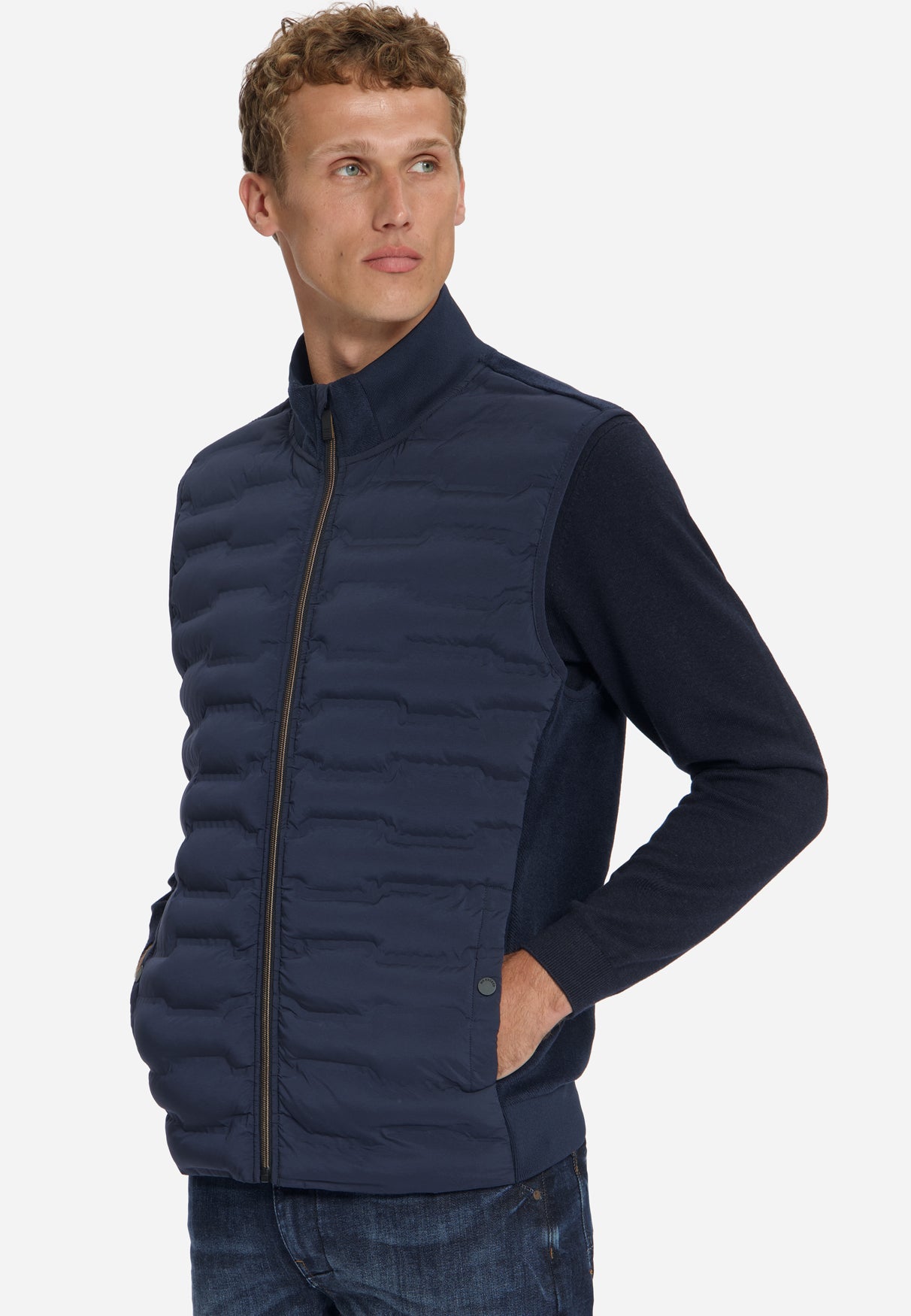 Gevoerde Bodywarmer | Dark Night