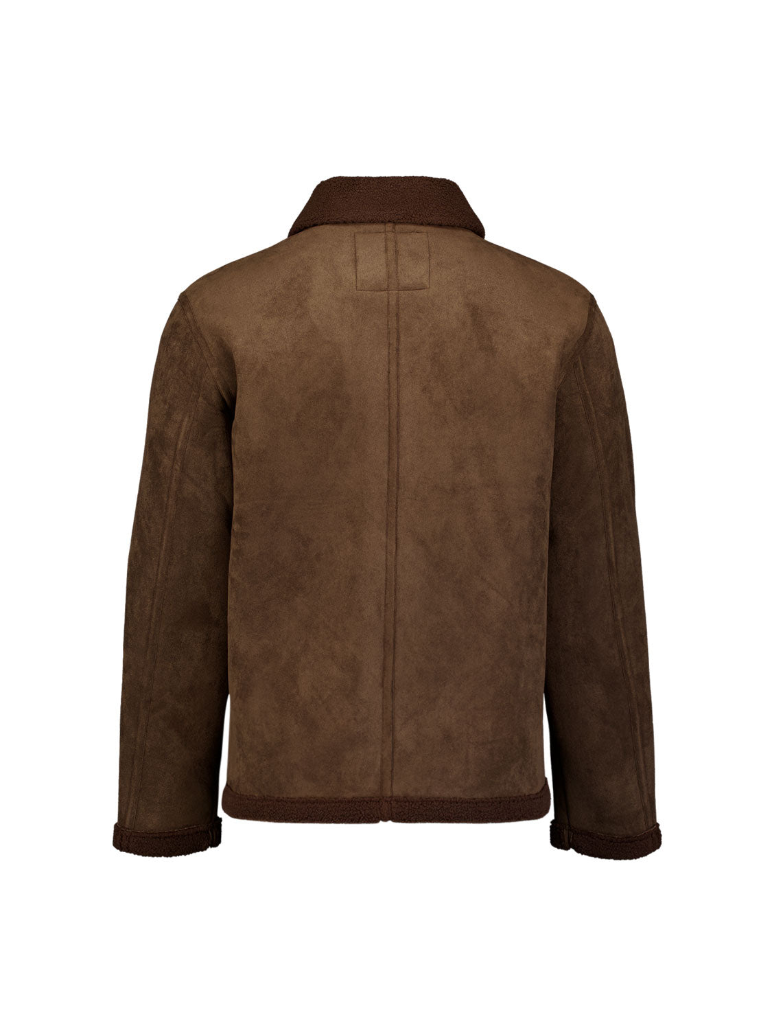 Jas met Suèdelook | Dark Brown
