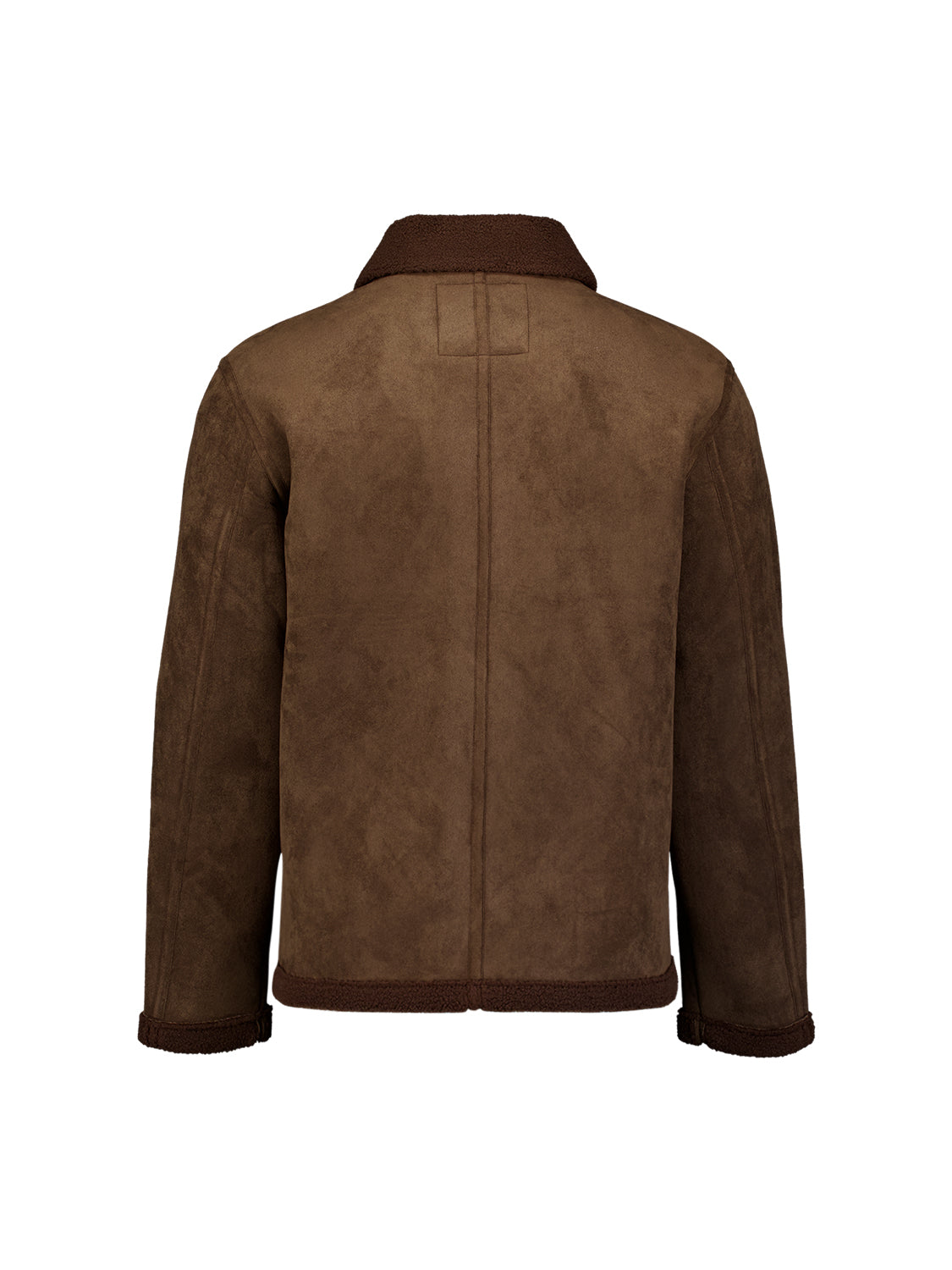 Jas met Suèdelook | Dark Brown