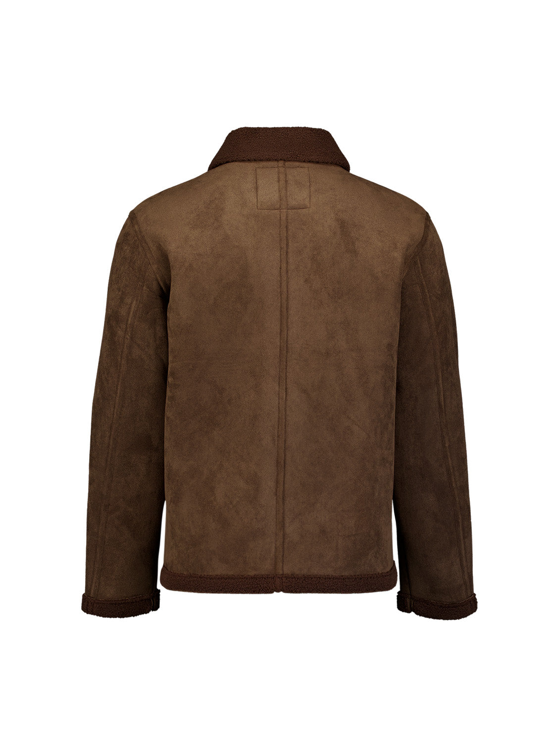 Jas met Suèdelook | Dark Brown