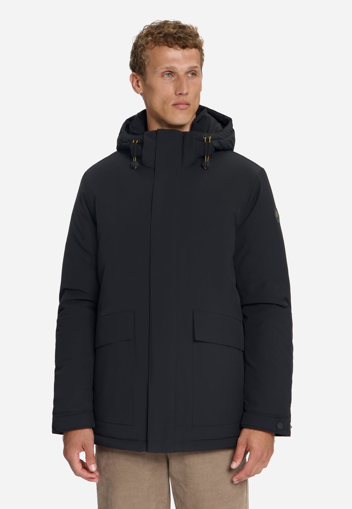 Parka à capuche | Black