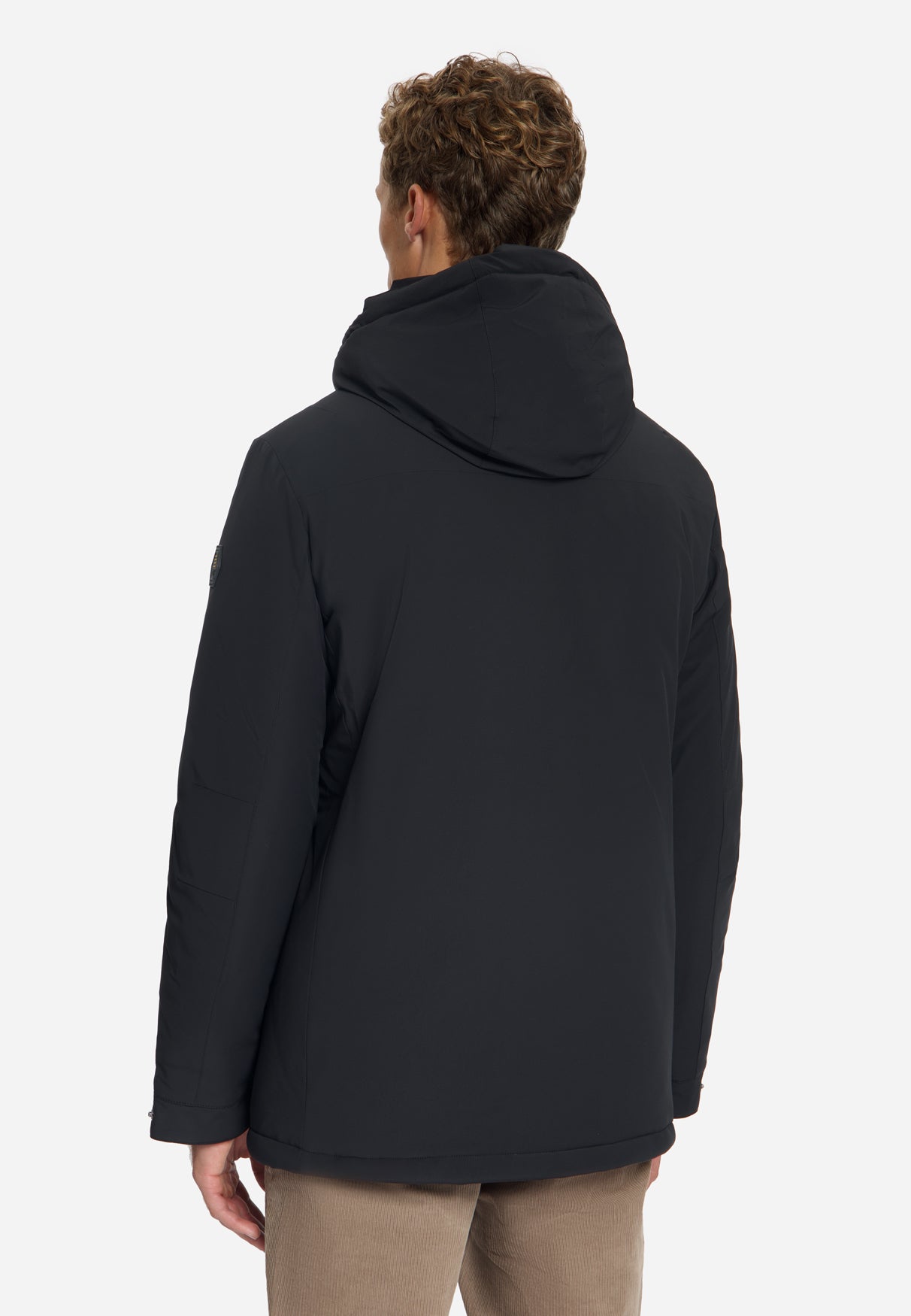Parka à capuche | Black