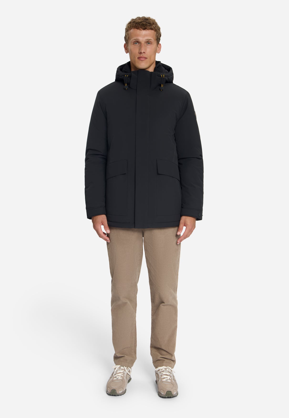 Parka à capuche | Black