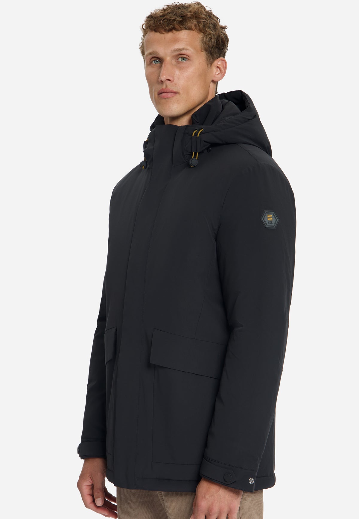 Parka à capuche | Black