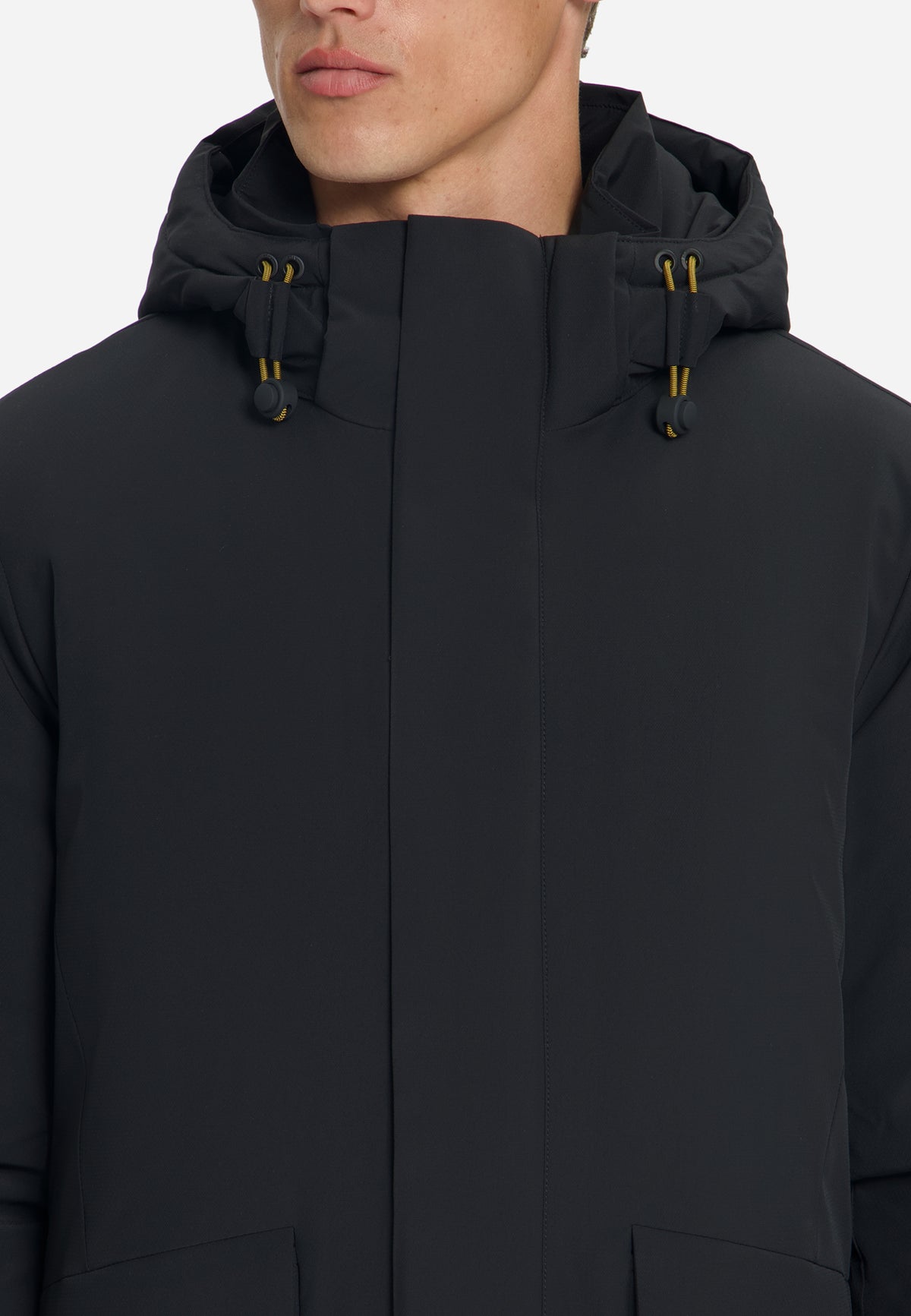Parka à capuche | Black