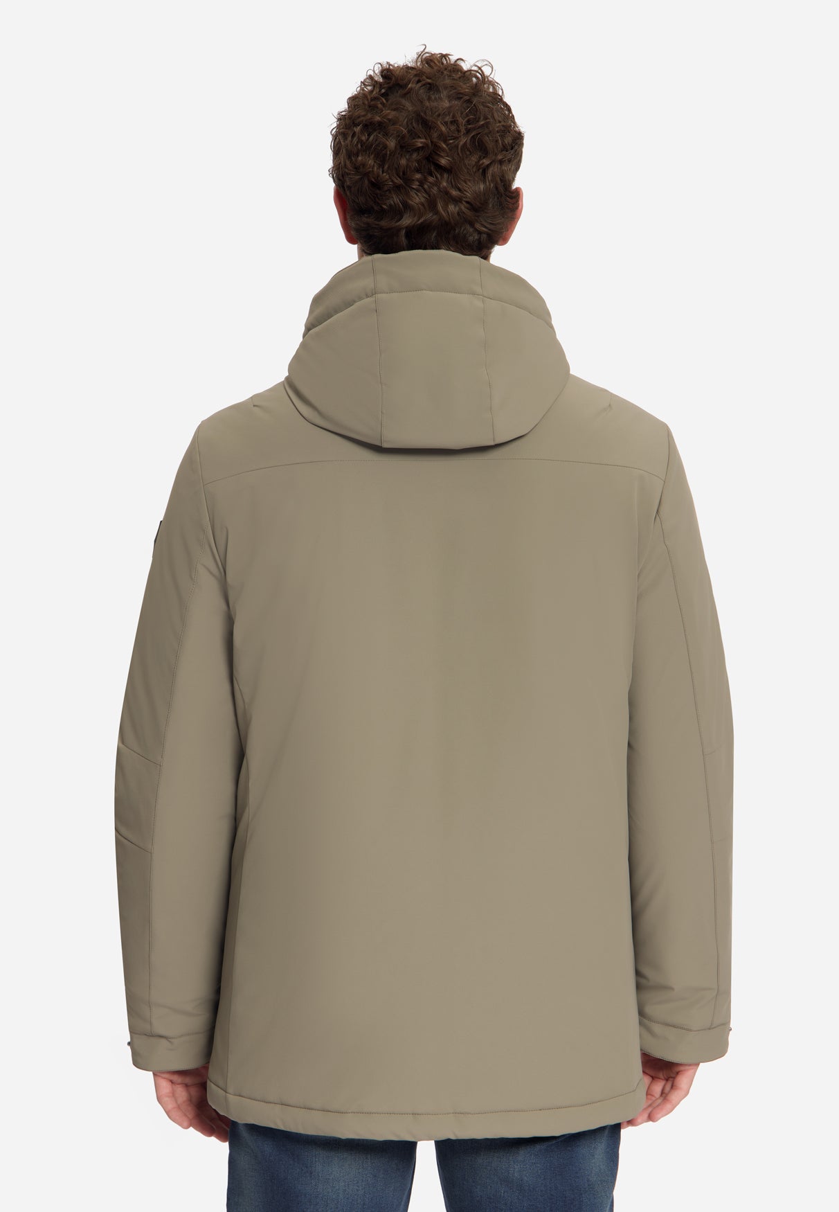 Parka jas met capuchon | Mud