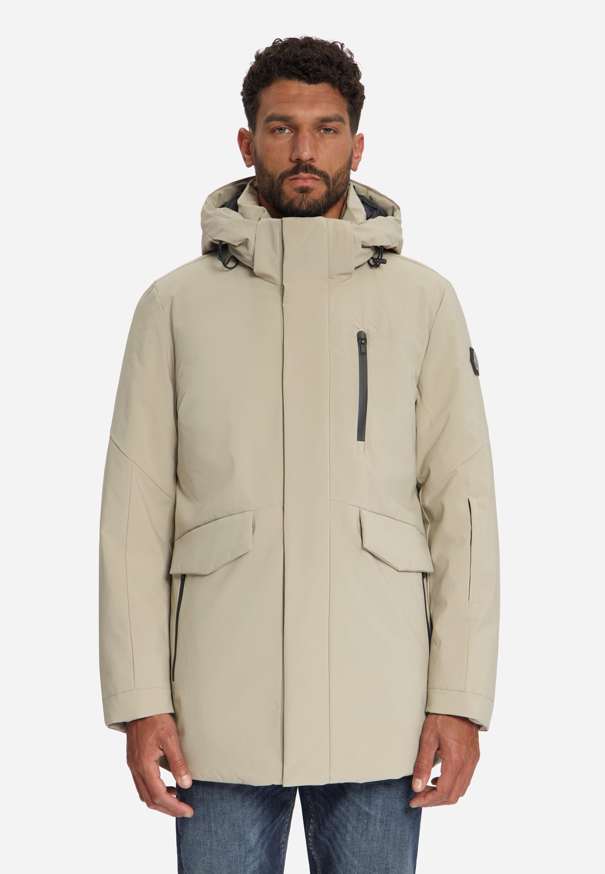 The MIKE Jacket | Stone