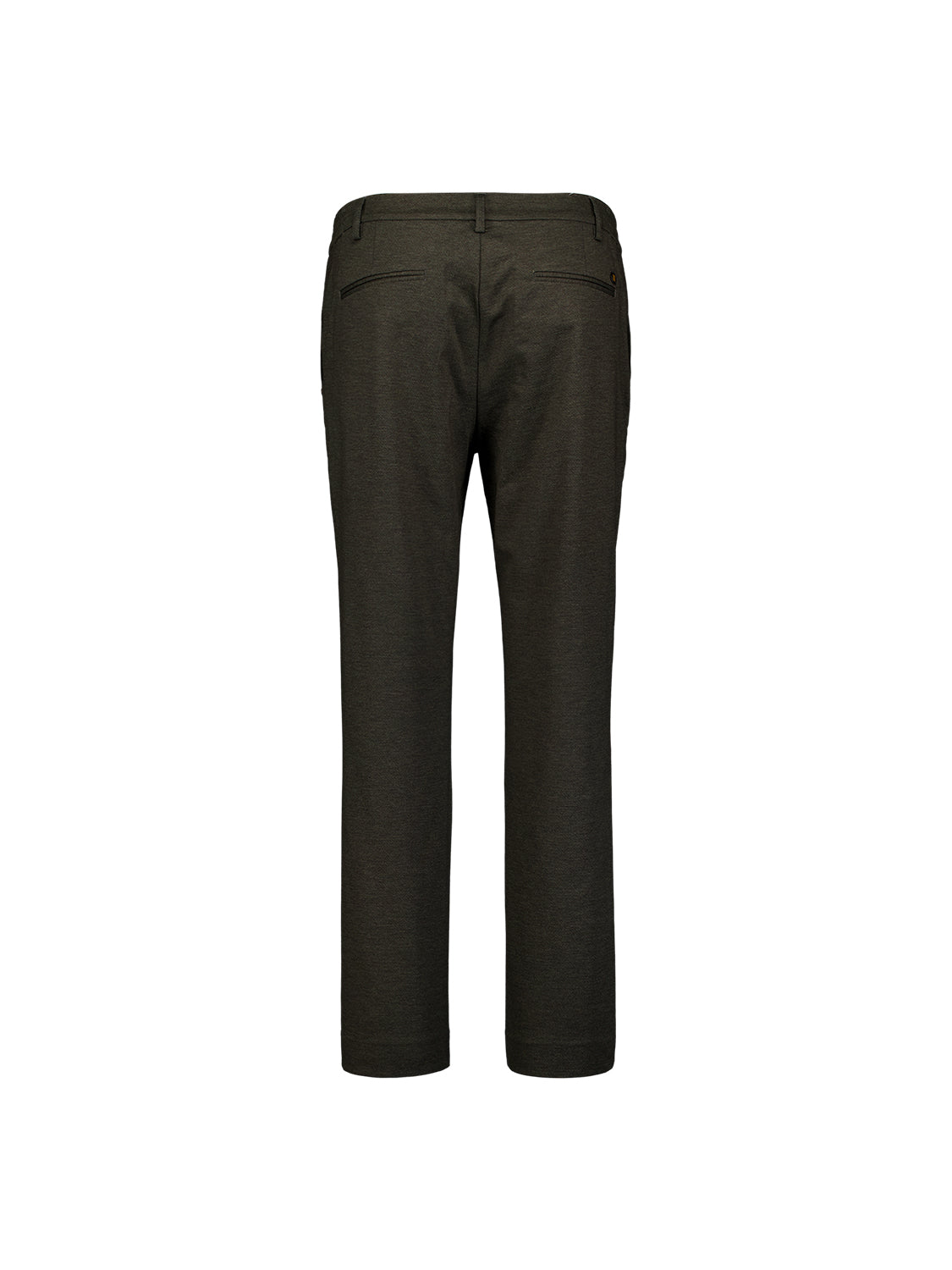Broek van jersey Melange, regular fit | Army