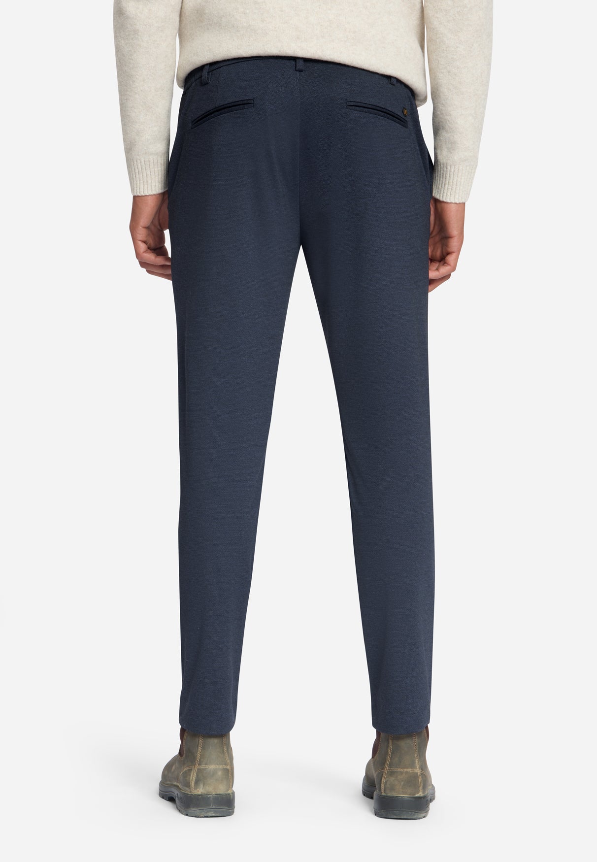 Jersey Melange Chino | Dark Night