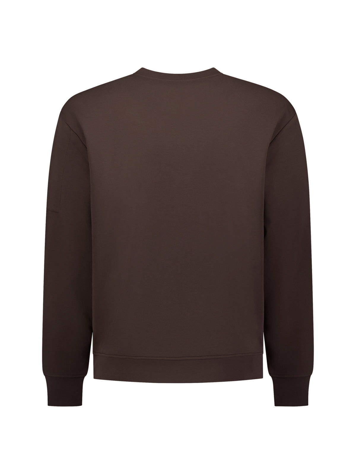 Crew Neck Sweater | Dark Brown