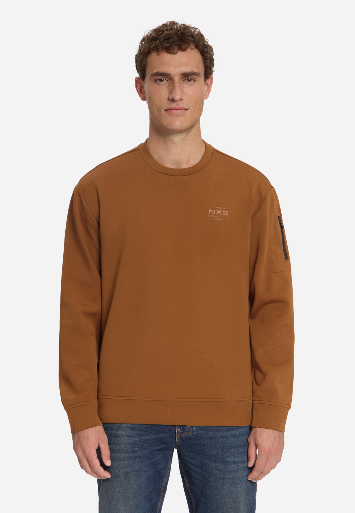 Sweat à col rond | Caramel