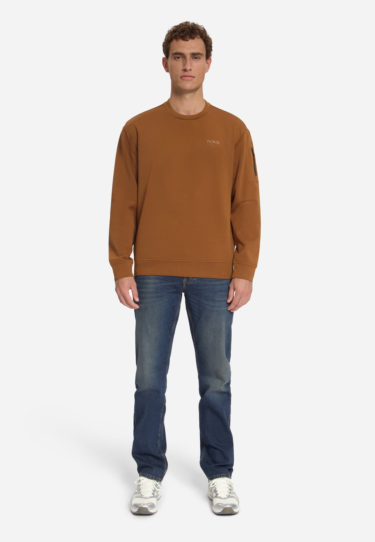 Sweat à col rond | Caramel