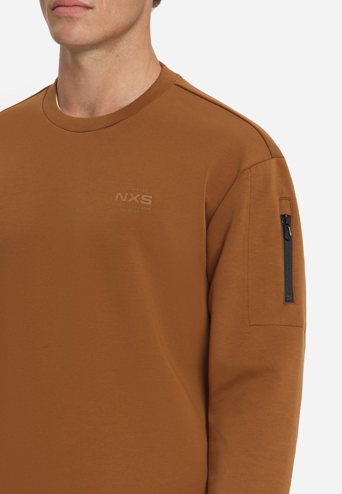 Sweat à col rond | Caramel
