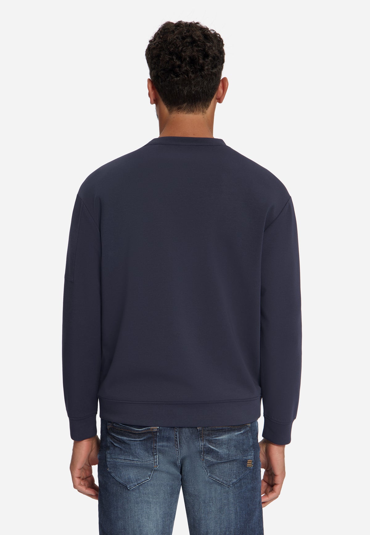 Sweater met ronde hals | Dark Night