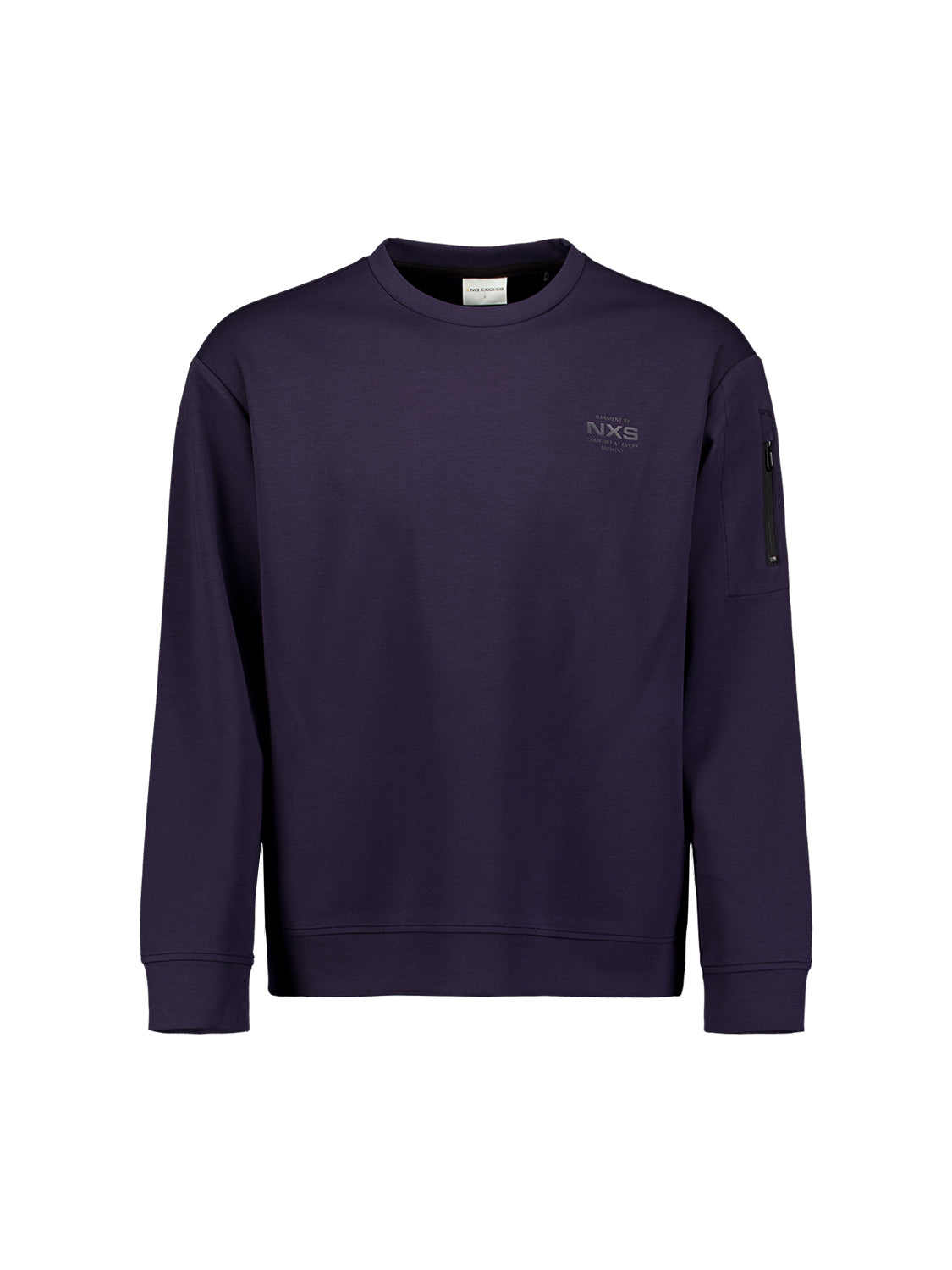 Sweater met ronde hals | Dark Night