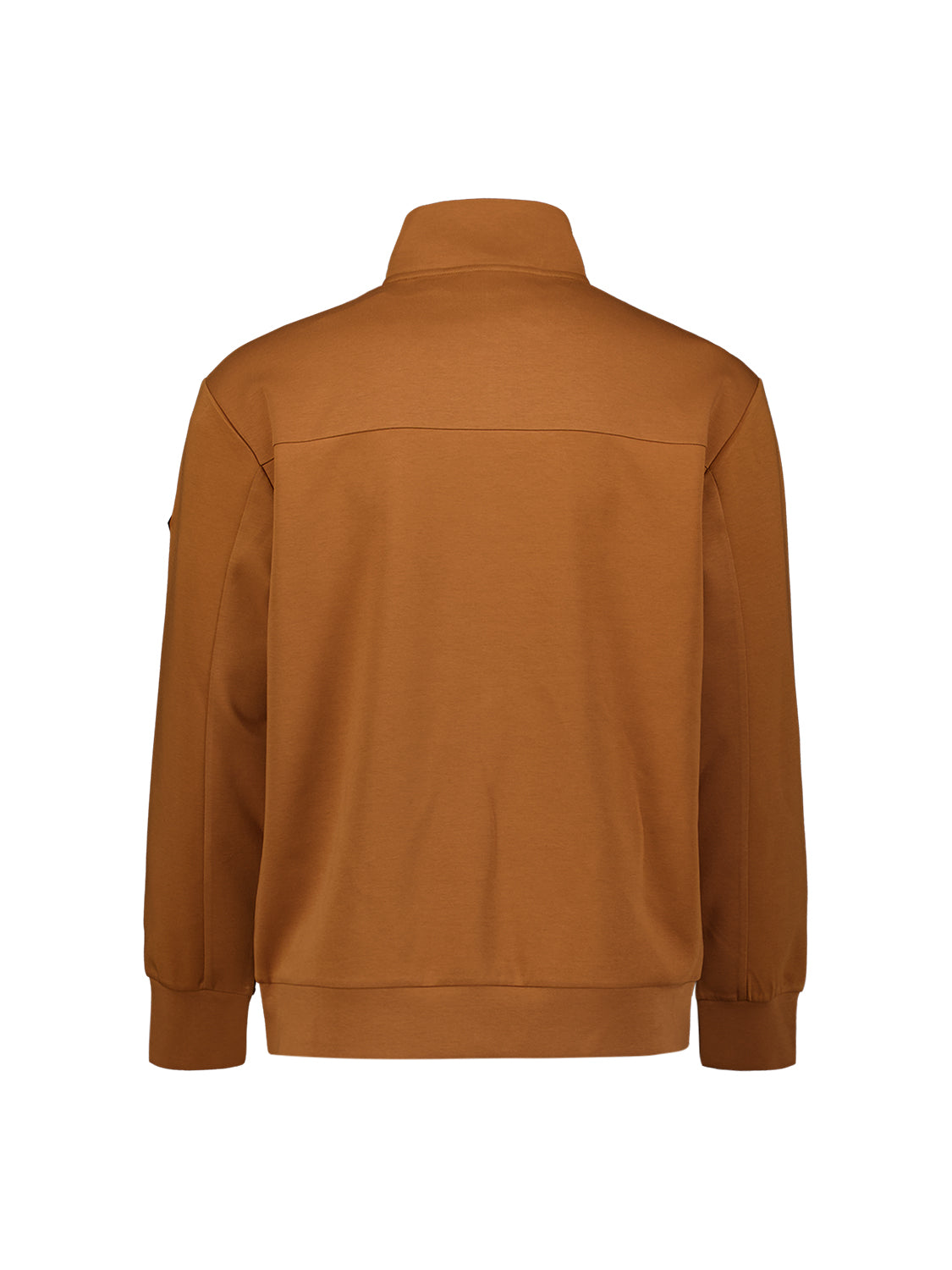 Half-zip sweater | Caramel