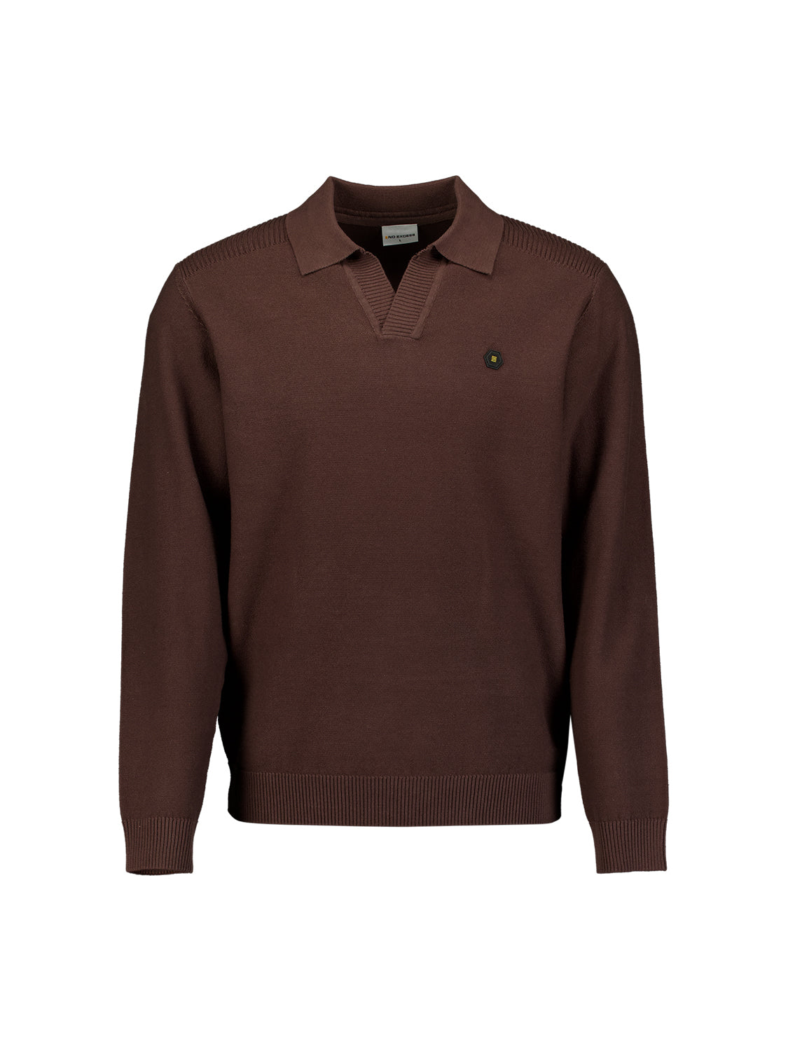 Pull polo | Dark Brown