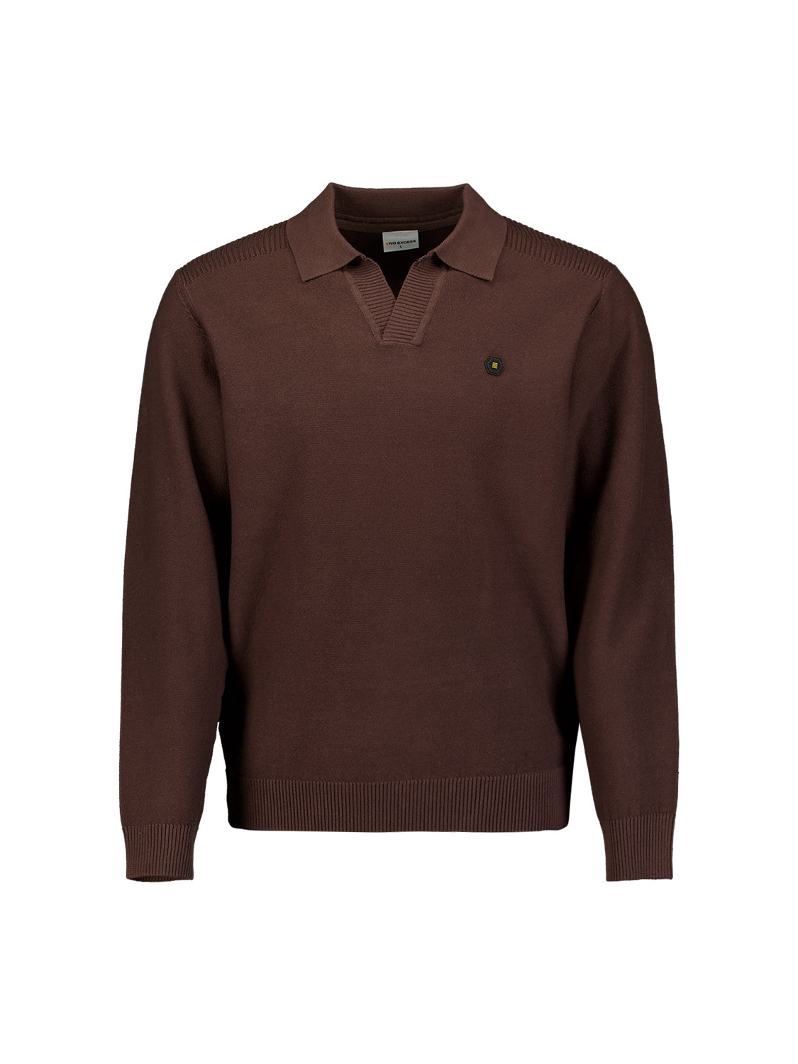 Pull polo | Dark Brown
