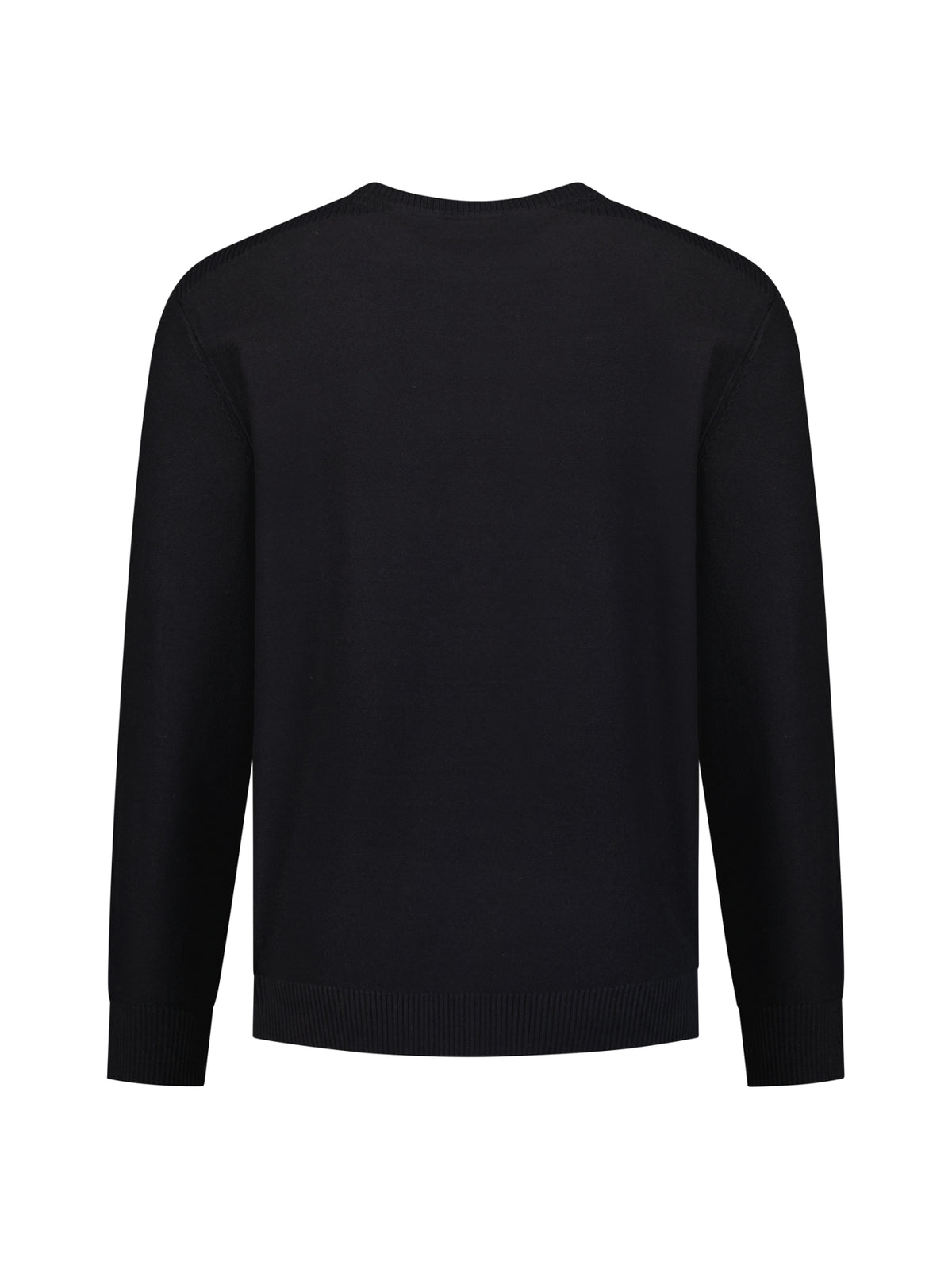 Trui met ronde hals | Black