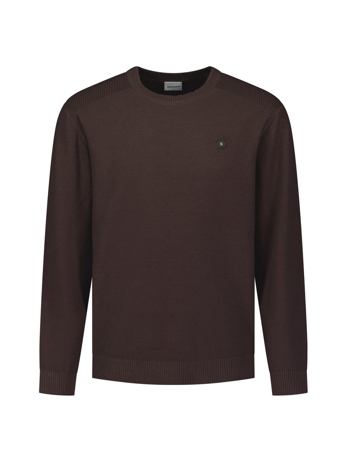 Pull à col rond | Dark Brown