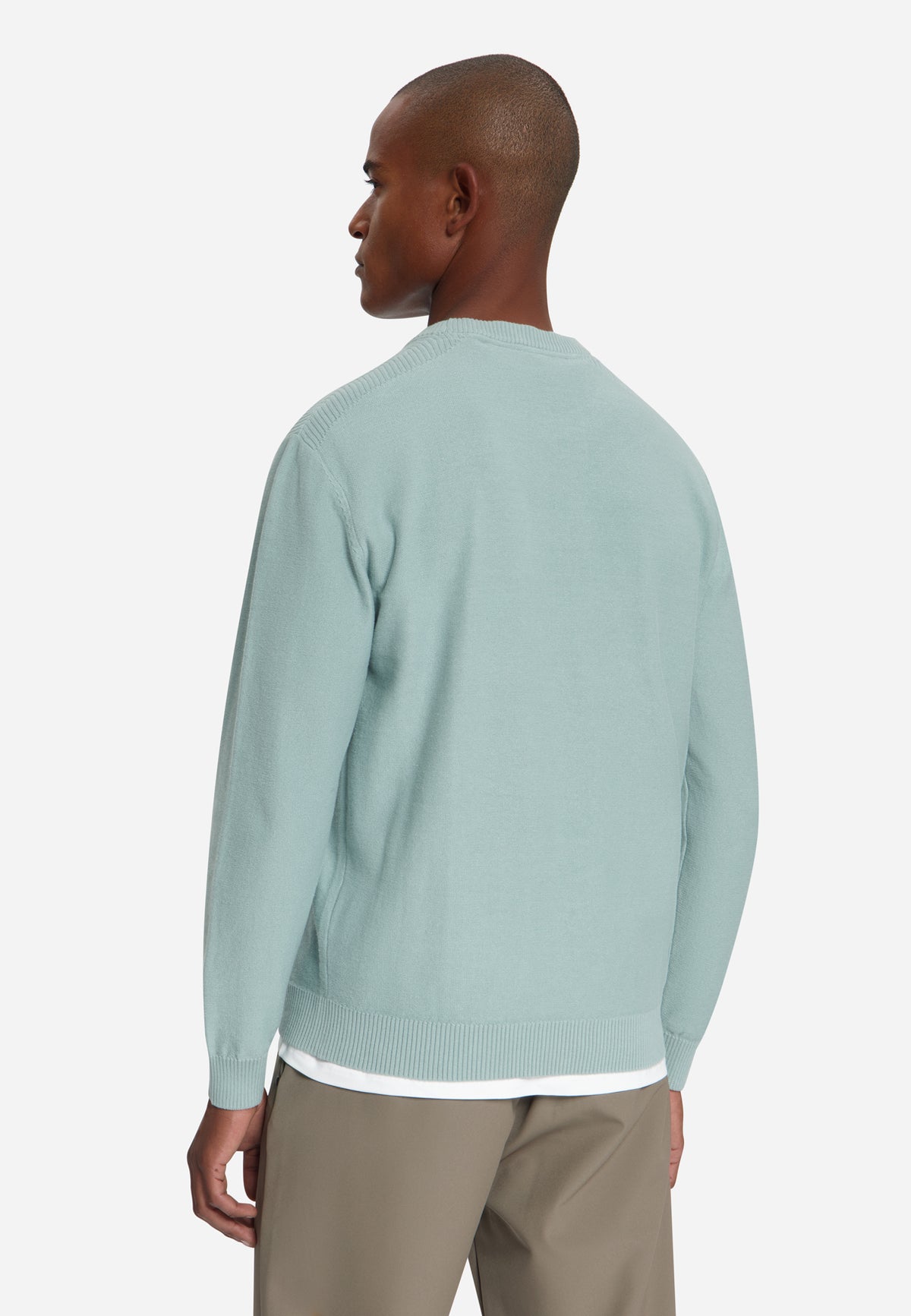 Pull à col rond | Dusty Blue