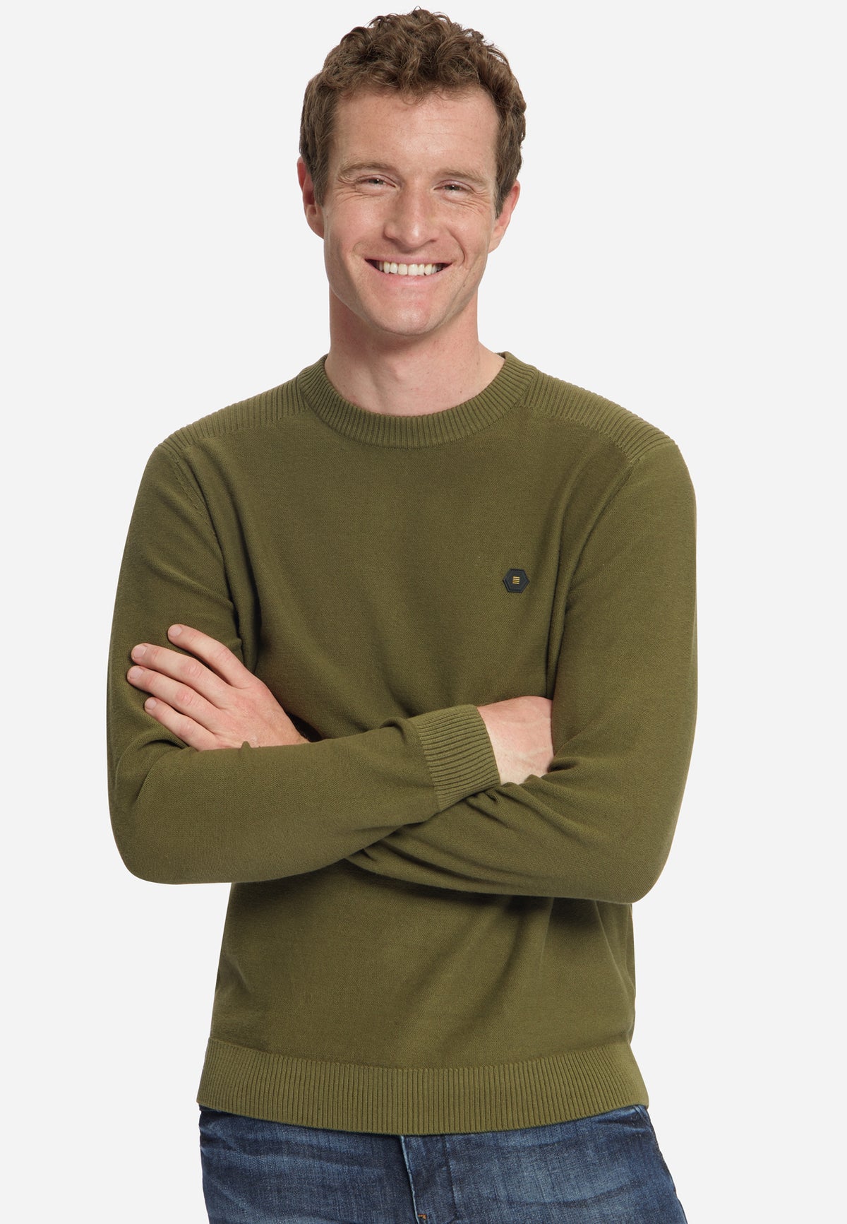 Trui met ronde hals | Moss