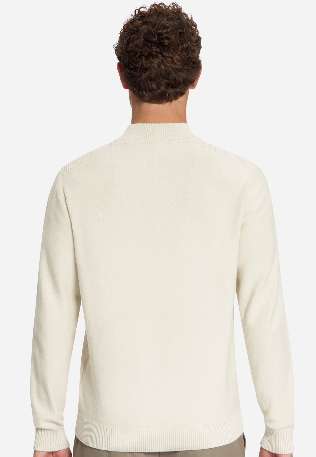 Pull à demi-zip | Stone