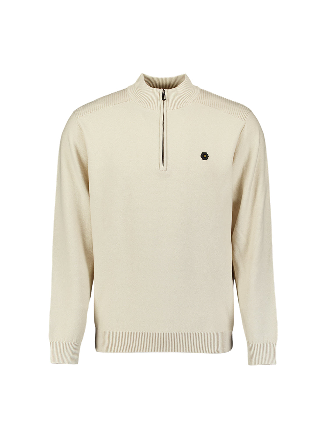 Pull à demi-zip | Stone