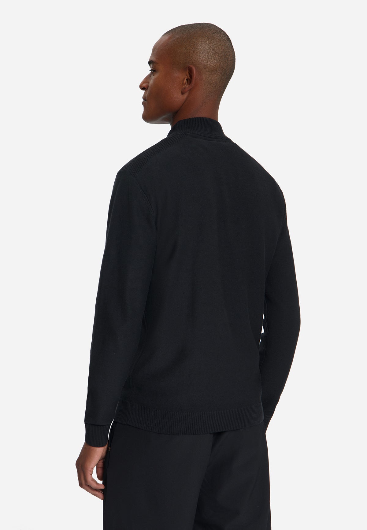 Pull à demi-zip | Black